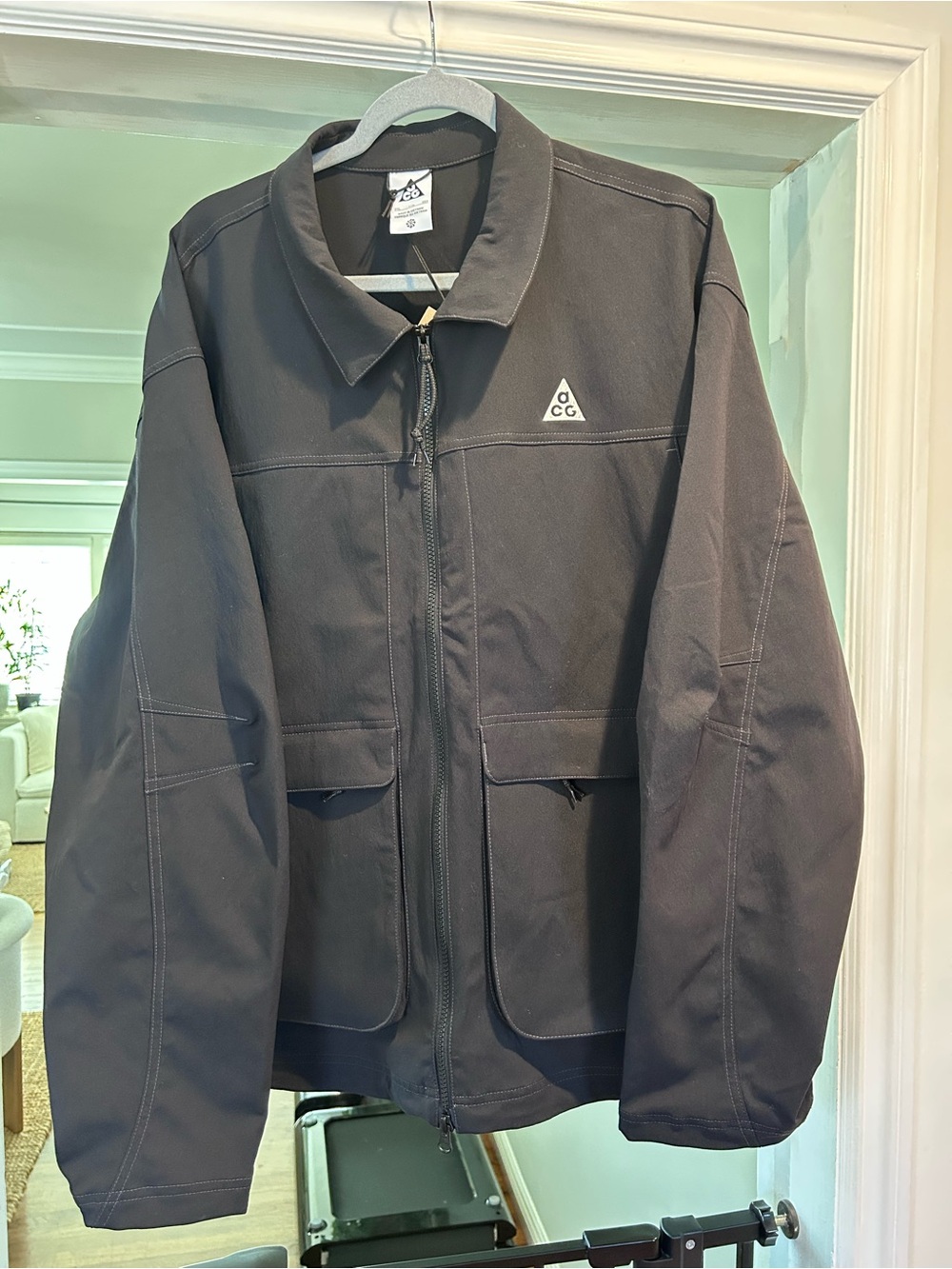 Nike ACG Men's Black Technical Zip Jacket
